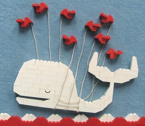 Lego Fail Whale by tveskov via Flickr