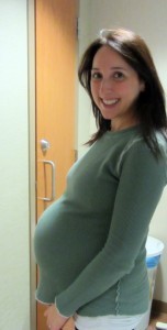 Last moment of pregnancy #4 by Nina Badzin