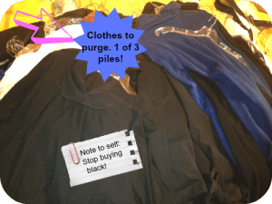 The Closet Clean Out by Nina Badzin